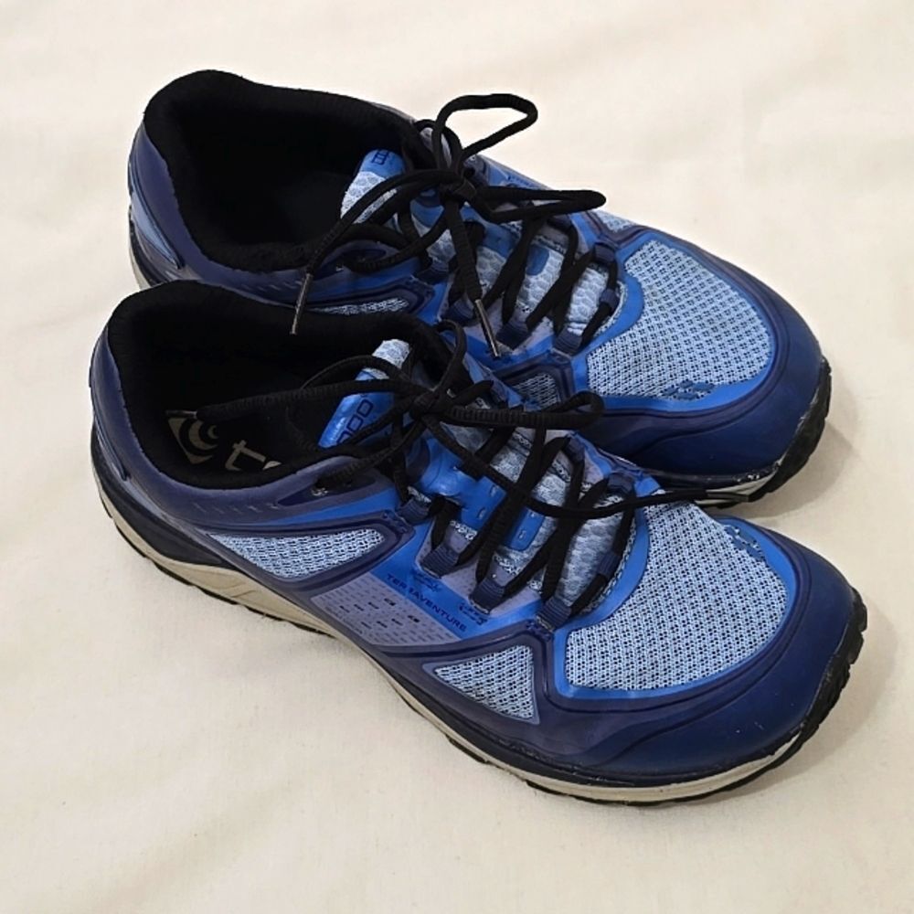 TOPO Athletic Terraventure Light Blue Saphire Running Shoe‎ Womens 8.5